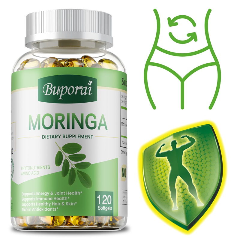 Moringa Leaf Powder - Moringa Supplements - Support Brain, Sleep,