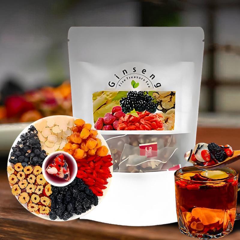 Ginseng Five Treasure Tea Natu - Herbal Wellness For You avaliação e preço