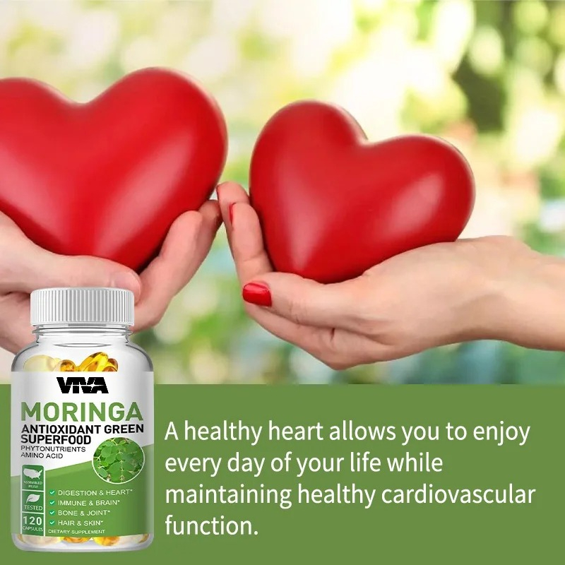 Moringa 1000mg Capsules, An An - Moringa Leaf Powder avaliação e preço