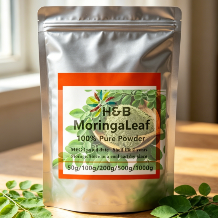 Customized Aluminum Raw materi - Moringa Leaf Powder avaliação e preço