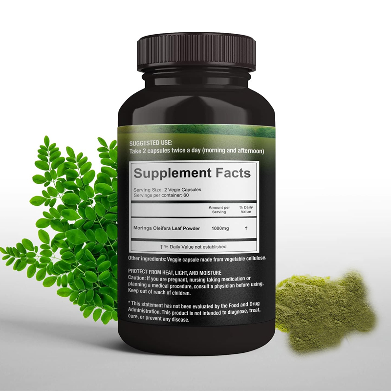 100% original and pure spicy w - Moringa Leaf Powder avaliação e preço