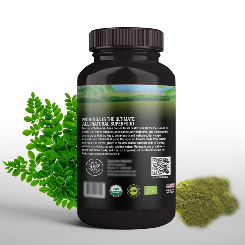 100% original and pure spicy w - Moringa Leaf Powder avaliação e preço