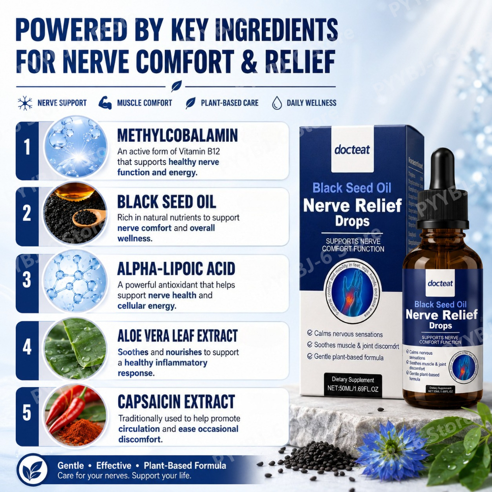 Black Seed Oil Liquid Drops 50 - Herbal Wellness Liquid avaliação e preço