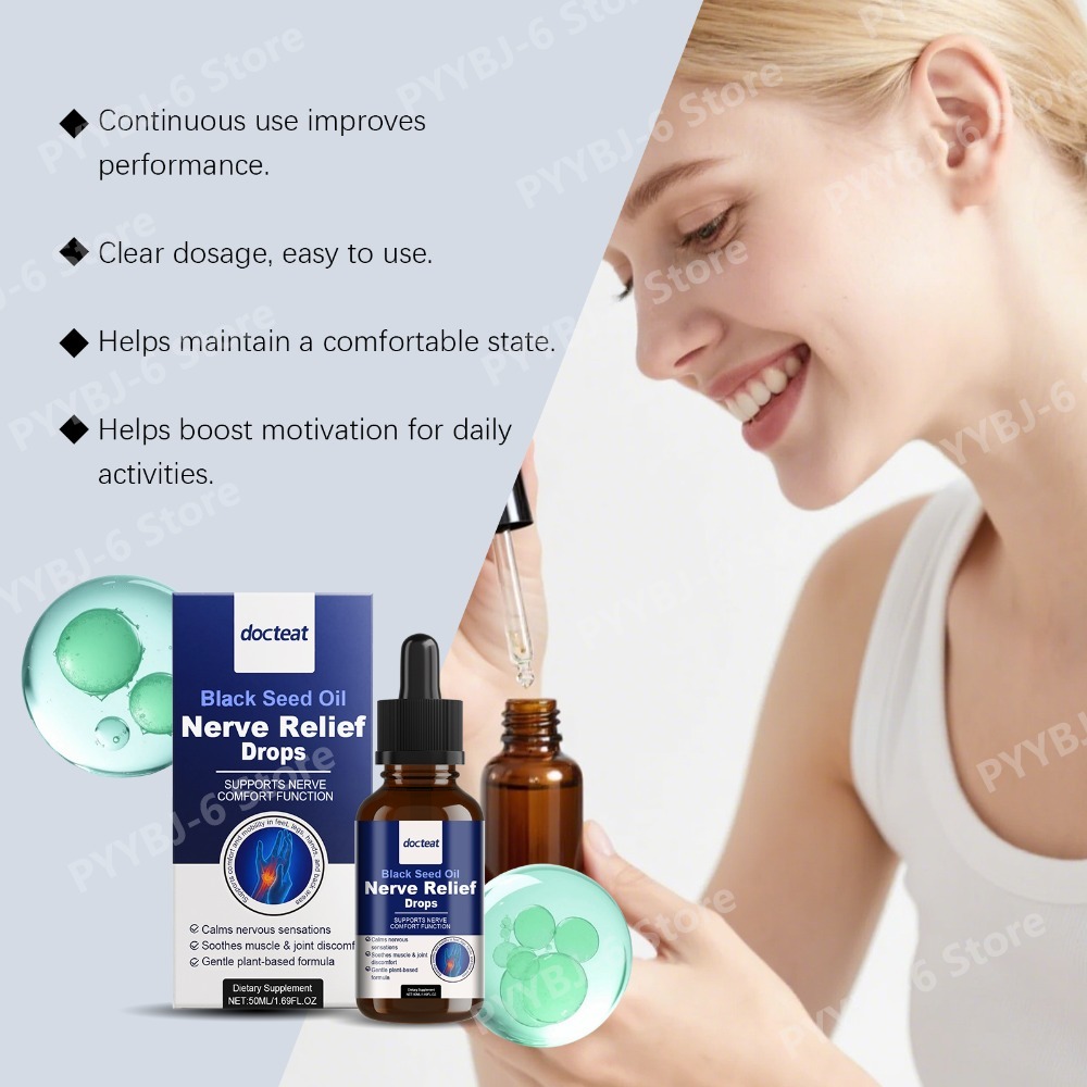 Black Seed Oil Liquid Drops 50 - Herbal Wellness Liquid avaliação e preço