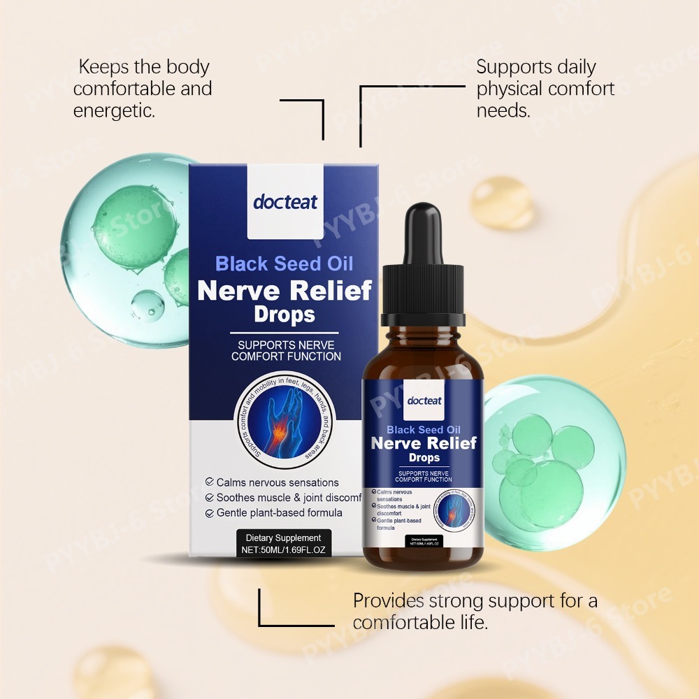 Black Seed Oil Liquid Drops 50 - Herbal Wellness Liquid avaliação e preço