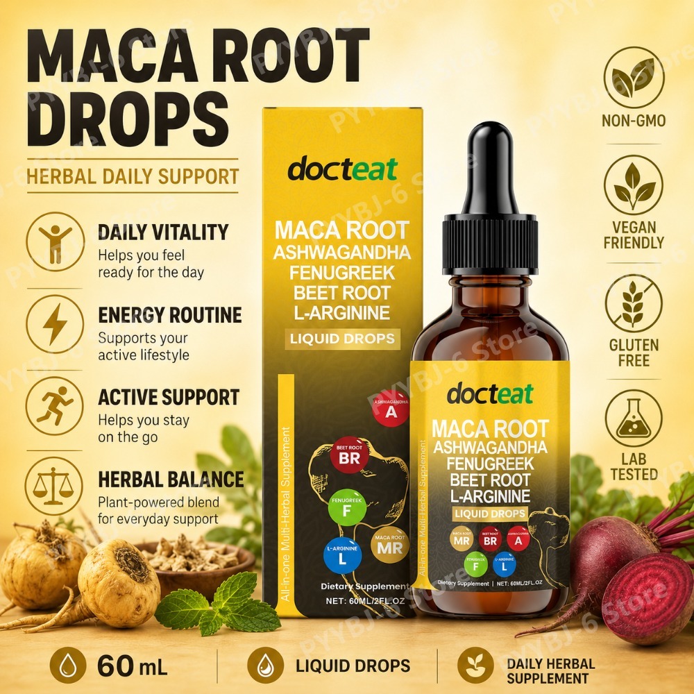 Maca Root Beet Root L-Arginine - Herbal Wellness Liquid avaliação e preço