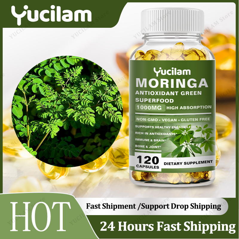 Moringa Organic 1000 mg, 7-in- - Moringa Leaf Powder avaliação e preço