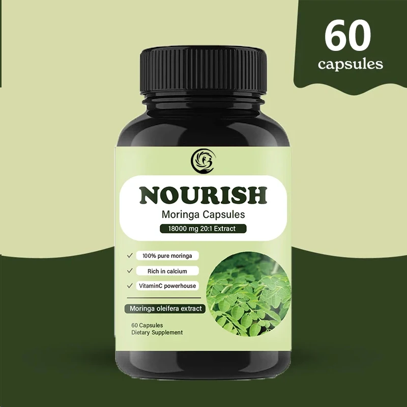 Moringa Capsules | 100% Pure M - Moringa Leaf Powder avaliação e preço