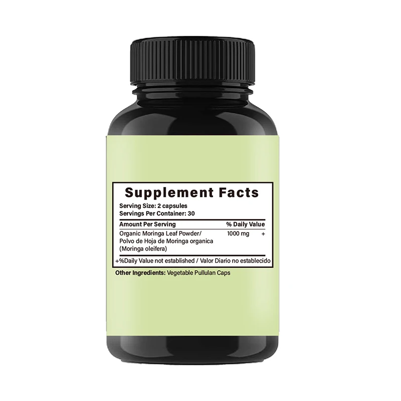 Moringa Capsules | 100% Pure M - Moringa Leaf Powder avaliação e preço