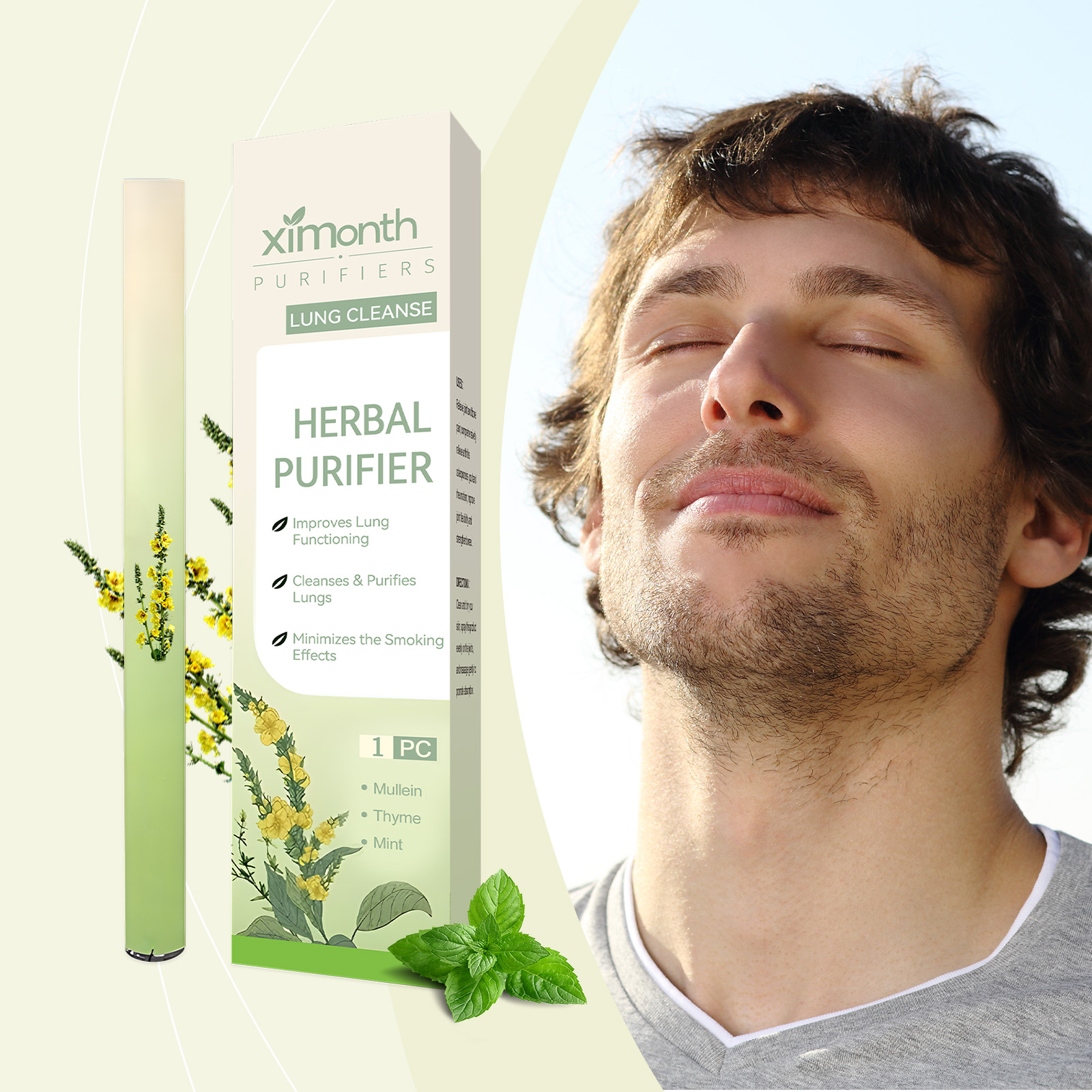 Natural Herbal Breathing Stick - Herbal Wellness For You avaliação e preço