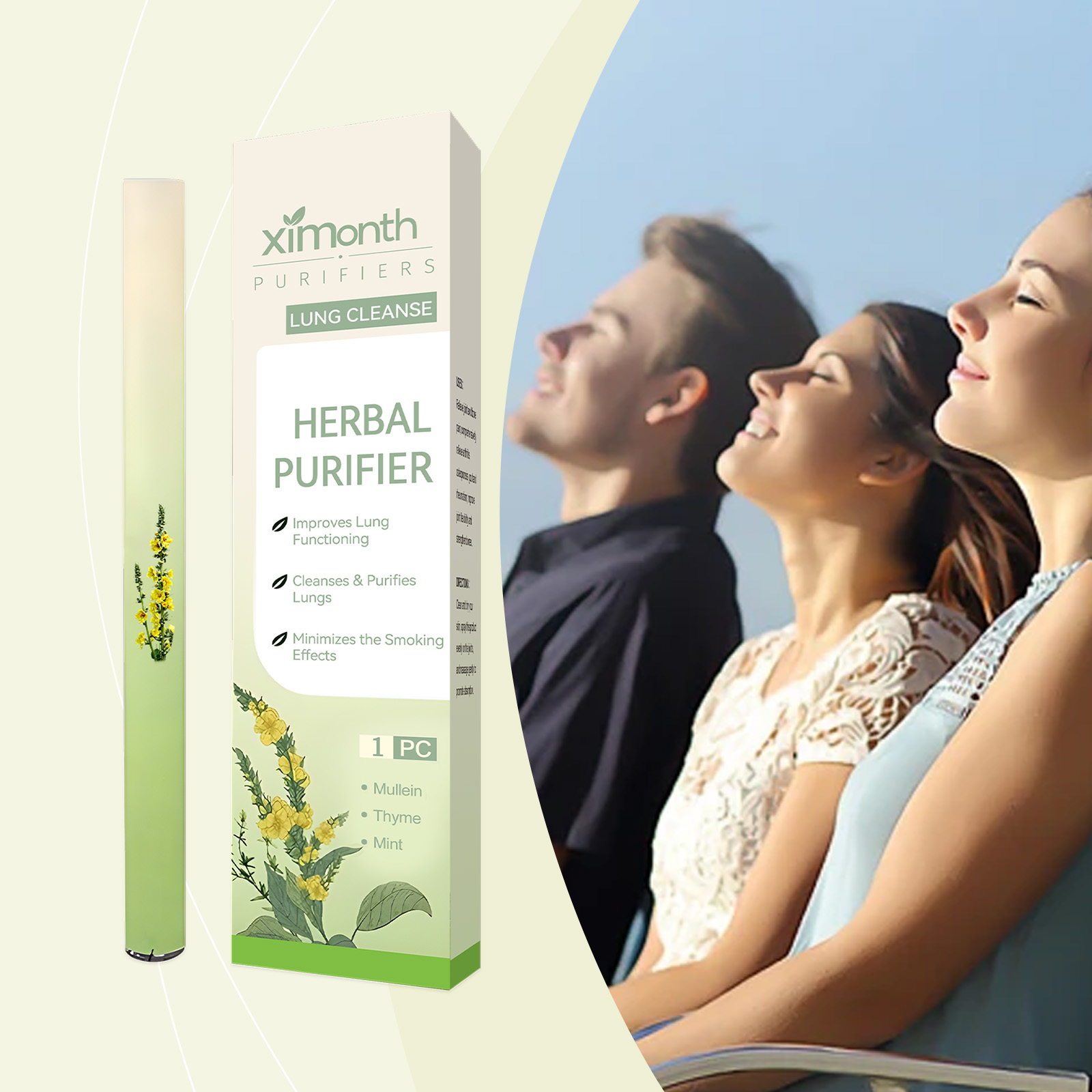 Natural Herbal Breathing Stick - Herbal Wellness For You avaliação e preço