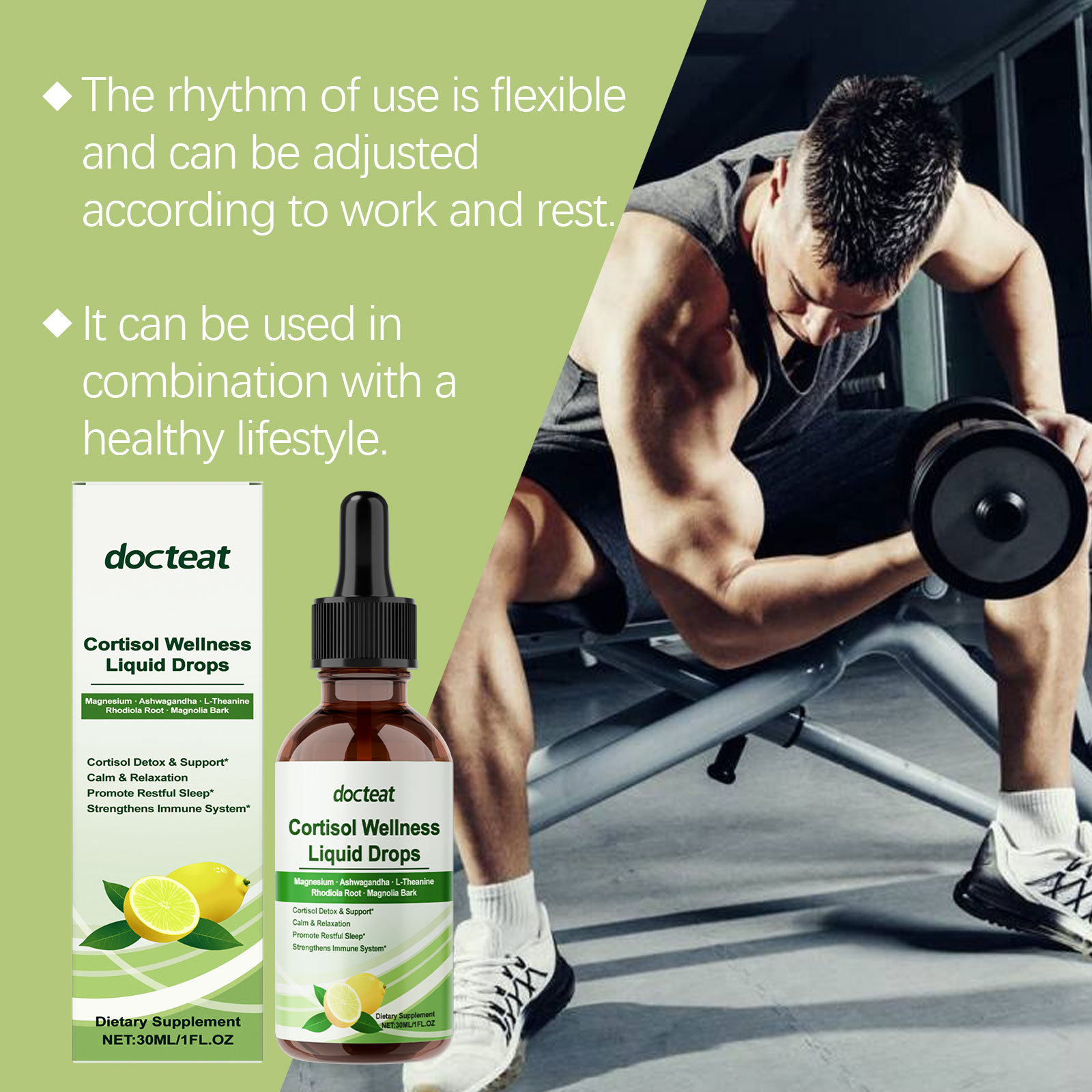 Women Cortisol Wellness Drops  - Herbal Wellness Liquid avaliação e preço