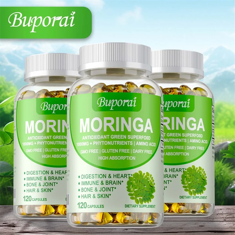 Moringa Capsules 1000mg - Incr - Moringa Leaf Powder avaliação e preço
