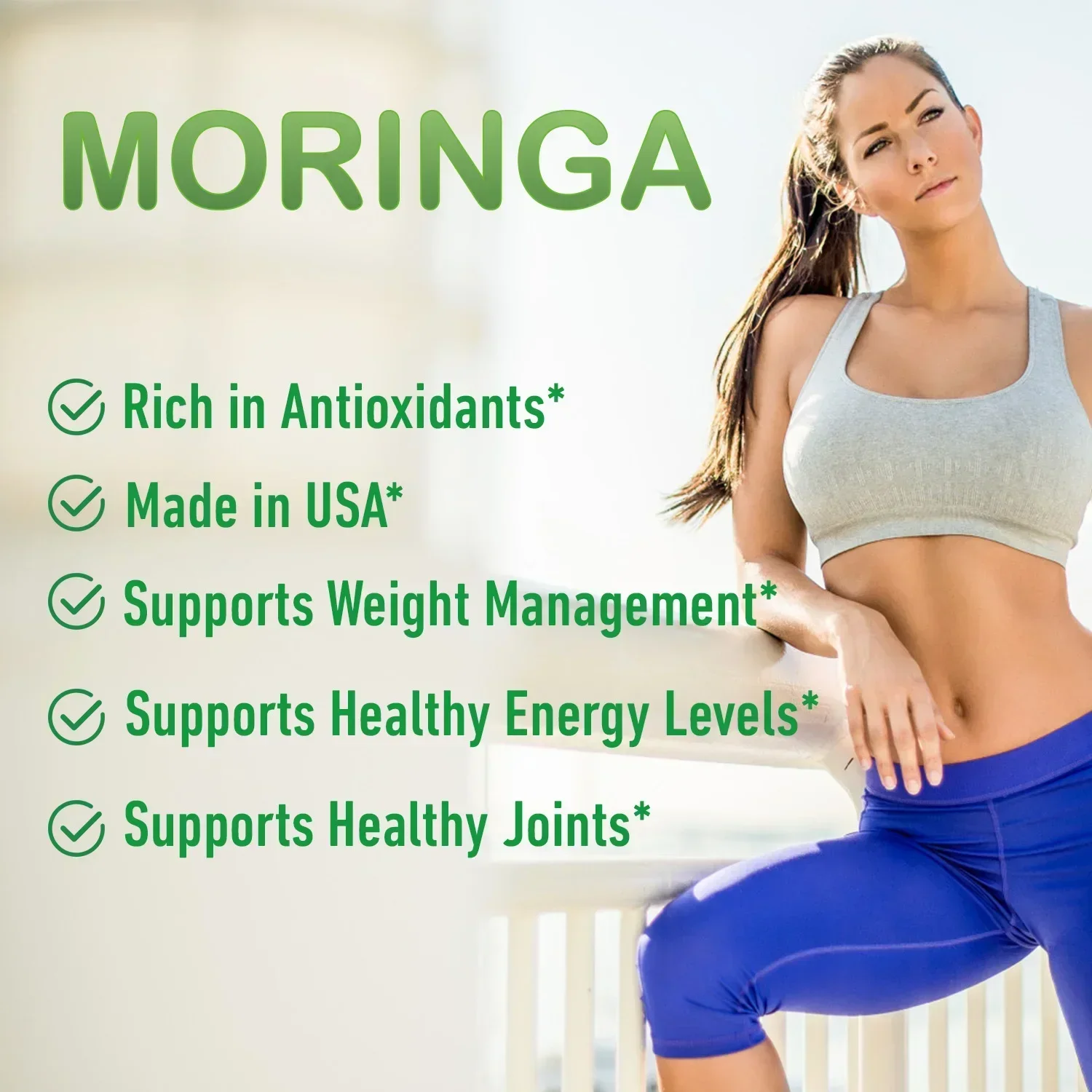 Moringa Capsules - Antioxidant - Moringa Leaf Powder avaliação e preço