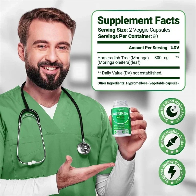 100% Pure Moringa Leaf Powder  - Moringa Leaf Powder avaliação e preço