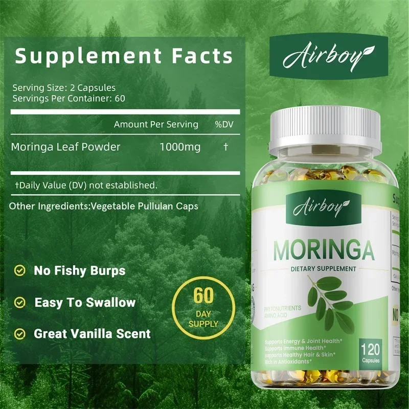 Moringa Supplements - Support  - Moringa Leaf Powder avaliação e preço