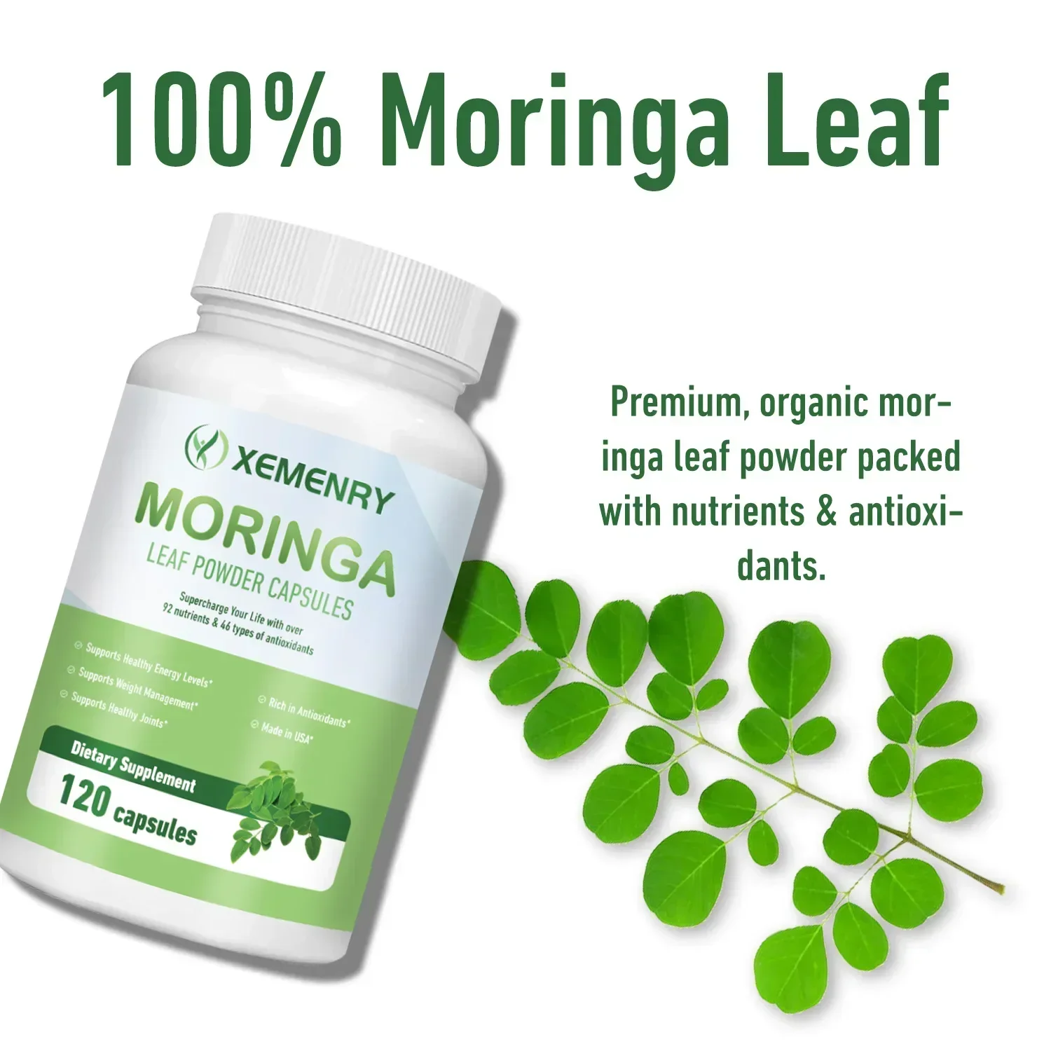 Moringa Capsules - Weight Mana - Moringa Leaf Powder avaliação e preço