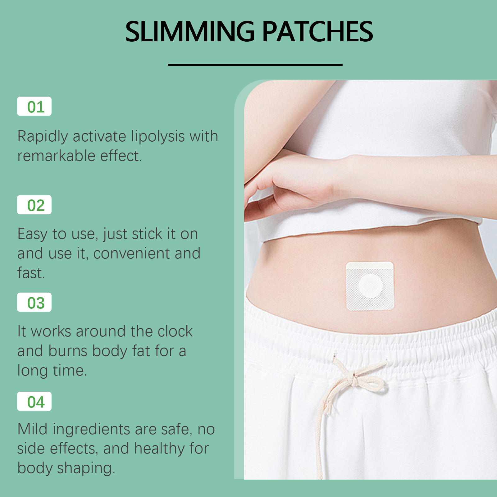 Ximonth Body Shaping Patches I - Herbal Wellness For You avaliação e preço